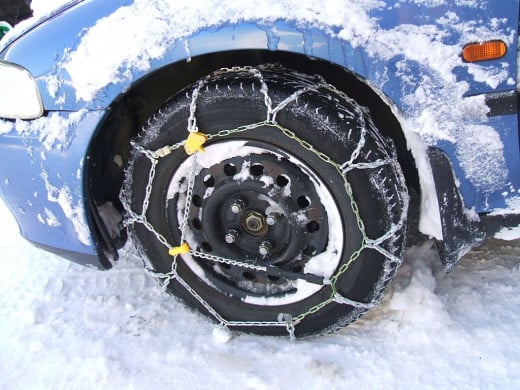 Put on Snow Chains