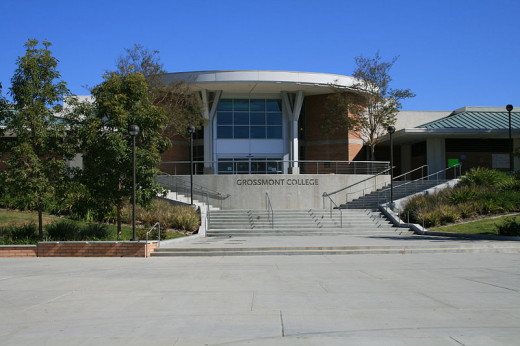 Grossmont College, pictured here, offers an Associate's degree in ASL.