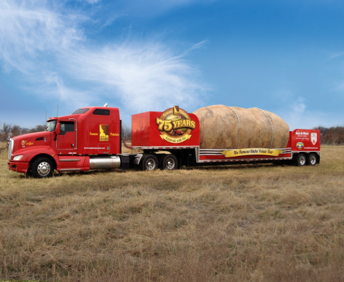 Now that's one big potato!