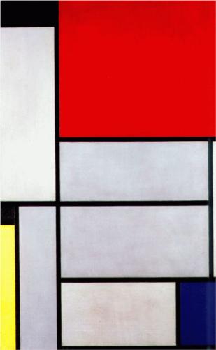 Piet Mondrian, Modert art, Abstract art