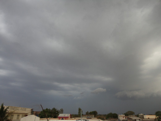 During monsoon