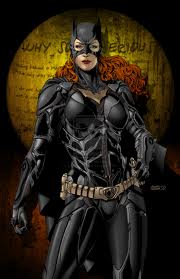 Barbara Gordon as Batgirl.