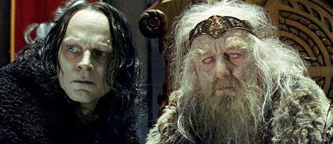 The evil Wormtongue controls the bewitched King of Rohan through "subtle poisons" and whispered suggestions.