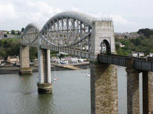 Brunel's Royal Albert Bridge is the Gateway To Cornwall
