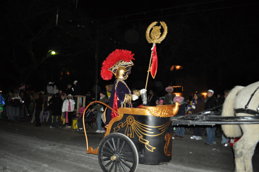 Chariots riding into battle with their lyres