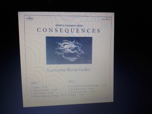 A USA Audiophile album with musical excerpts from Consequences