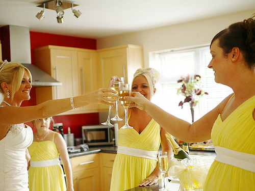 Inventive Bridal Party Attire