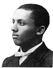 A portrait of a young Carter G Woodson