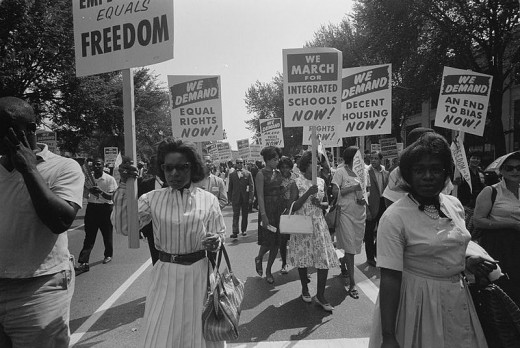 Civil Rights March in Washington, D.C., 1963