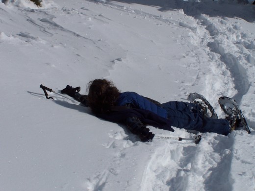 Go snowshoeing for a great writing experience