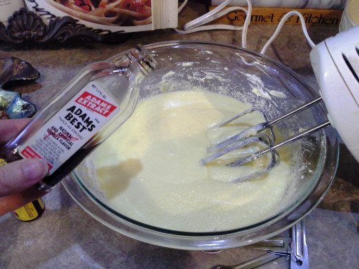Step Seven: Add in your vanilla extract