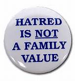 Hate is "taught" and can be learned.  Love is eternal
