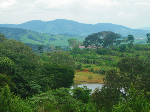 Part of the property of Fazenda Ambiental Fortaleza 