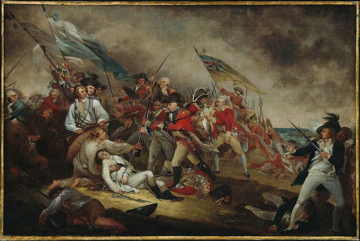 The Death of General Warren at the Battle of Bunker Hill by John Trumbull