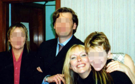 Pictured, second right, during my time working in an office, I found the once-happy atmosphere became increasingly uncomfortable due to the erratic behaviour of one colleague (who is not pictured here) who blamed his aggressive conduct on stress.