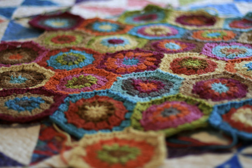 Granny Octagon Crochet Afghan