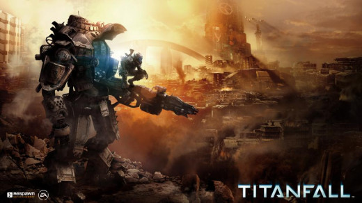 Titanfall - armored soldiers and mechs in a futuristic shooter! COOL!