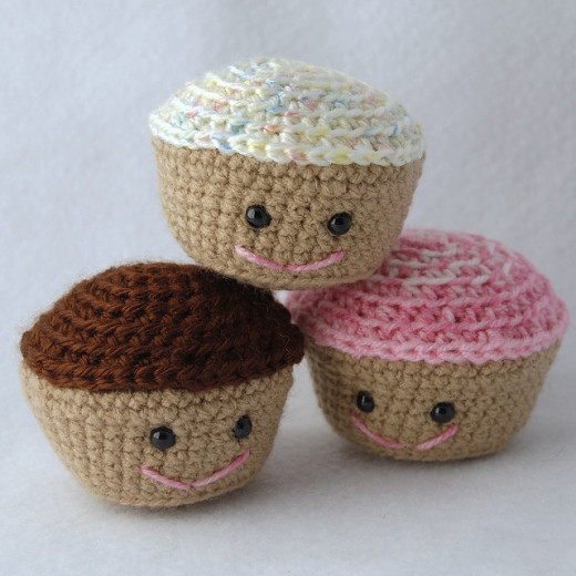 Amigurumi Cupcakes