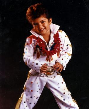 4 Year Bruno doing an Elvis