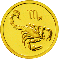 Scorpio Medallion