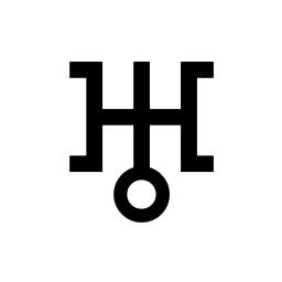 Uranus's modern symbol