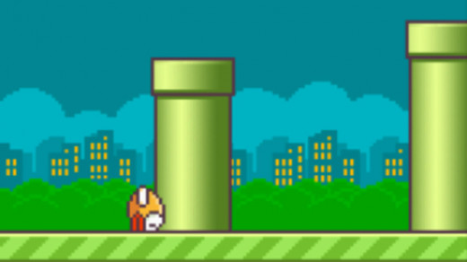 Flappy Bird hit its last pipe.