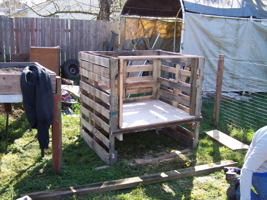 Coop under construction