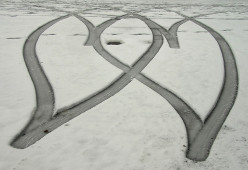 Two Hearts in the Snow