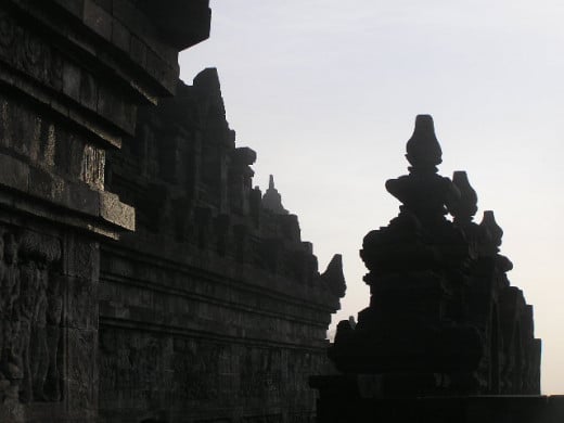 The Stupa of Borobudur in Java, Indonesia is an example of a structure built using principles of the Golden Mean