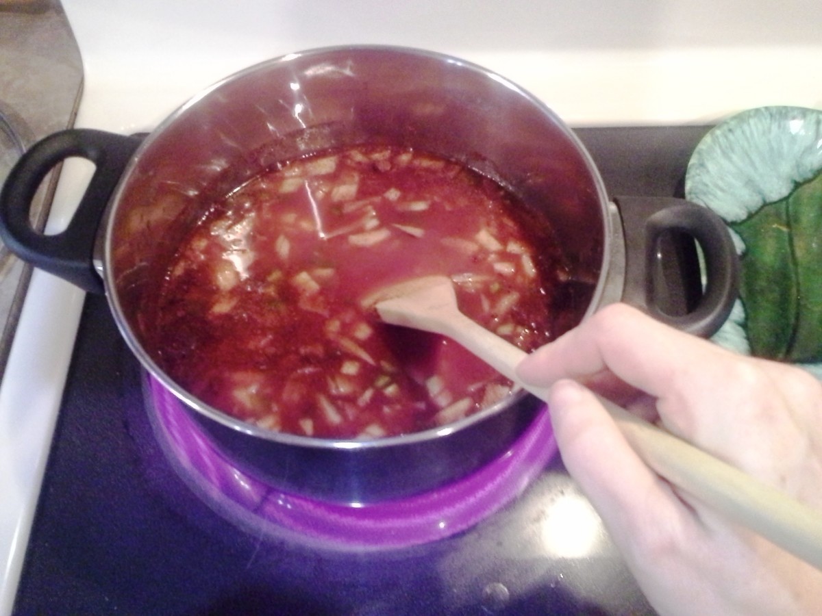 Step Thirteen: Stir your ingredients well