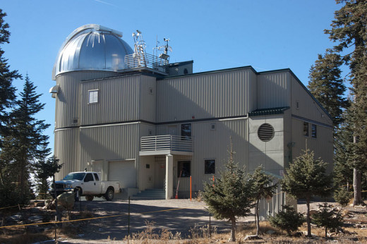 Vatican Advanced Technology Telescope (VATT) located at Mount Graham, Arizona.