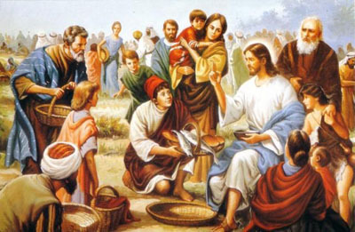 Jesus Christ demonstrated His power to the people by regularly circulating amongst the crowds.