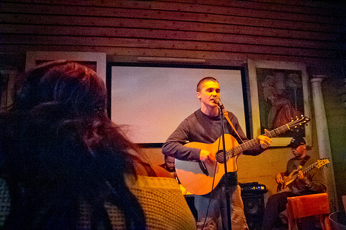 Hitting open mic nights at local bars, clubs, or art spaces is a great way to meet other musicians and network. Get your name out there as someone who is looking to start a band, and pretty soon applicants will be seeking YOU.