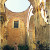 What was part of the main cathedral is now an open garden after a roof collapse. What was part of the main cathedral is now an open garden after a roof collapse.