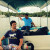 Andy and lancha captain on the Rio Dulce Andy and lancha captain on the Rio Dulce