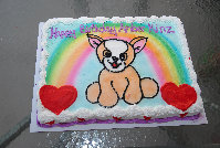 My Daughter's Webkinz Theme Birthday cake