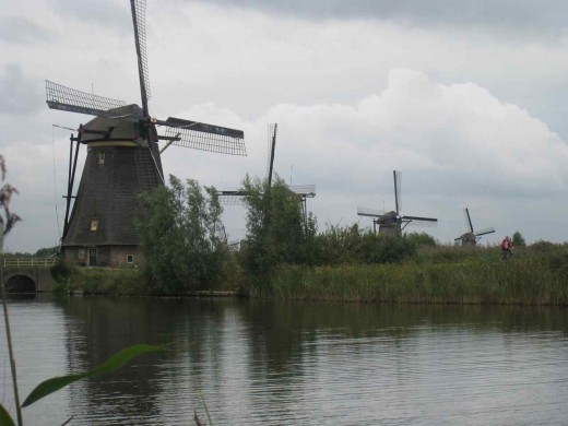 Cycle routes in Holland