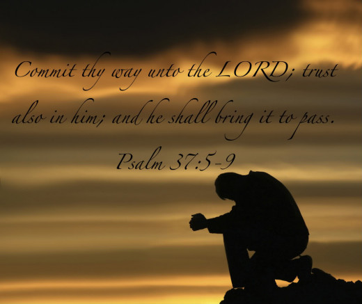 Alone with God.