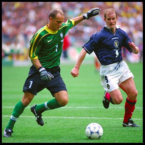 Taffarel with Brazil