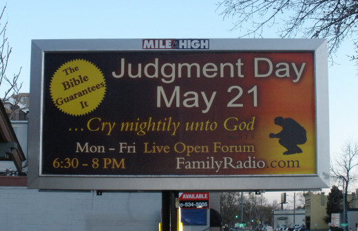 Camping's widespread advertising of his predicted events.