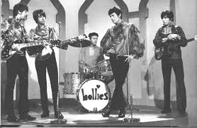 The Hollies on stage.