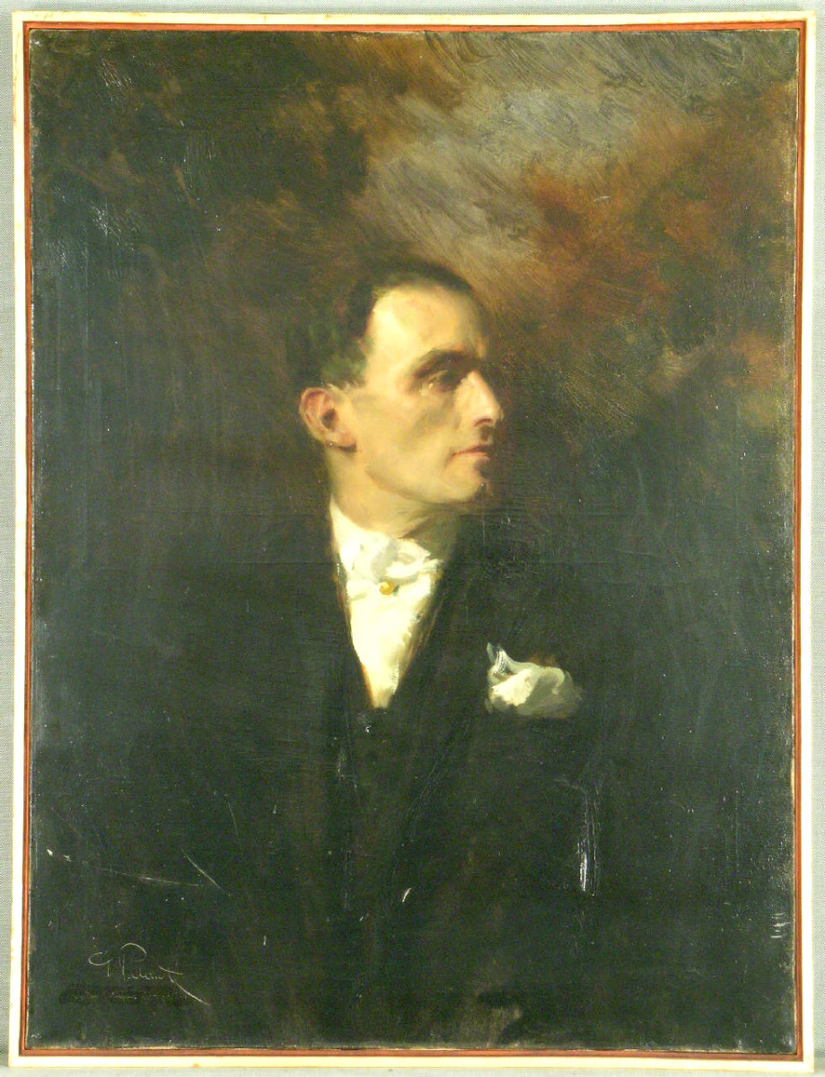 Giuseppe Palanti - protrait of Mario Palanti, 1924