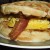 A preview of the ultimate waffle sandwich. A preview of the ultimate waffle sandwich.