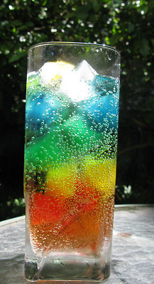 Rainbow Ice Drink