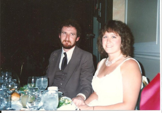 On our honeymoon...