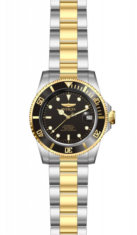 Invicta 8927C Pro Diver Black Dial Two-tone With Coin Edged Bezel  Automatic Watch  