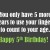 Funny 5th Birthday Message Funny 5th Birthday Message