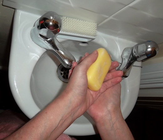 Repetitive hand washing is a symptom of OCD   
