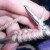 Loop the yarn over the needle tip.