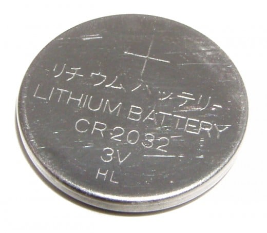 Lithium battery from article called The Future for Lithium is Now.